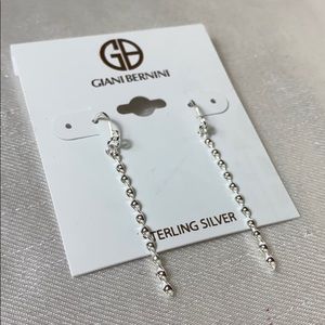 New Giani Bernini sterling silver twist earrings